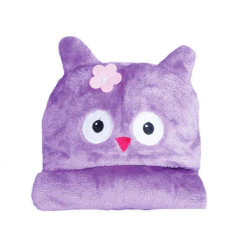 Manta de bebe con capucha