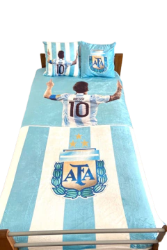 Manta polar soft Messi Argentina