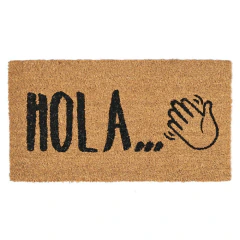 Alfombra de coco frases - linalimon