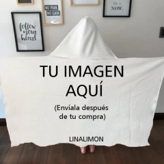 Manta con capucha Capa personalizada - comprar online