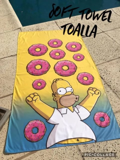 Toallón Simpsons - comprar online