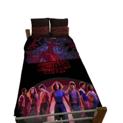 Manta polar soft Stranger Things en internet