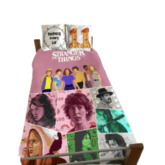 Manta polar soft Stranger Things - comprar online