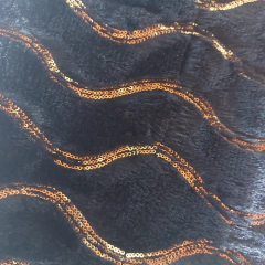 Funda de pelo con lentejuela - comprar online