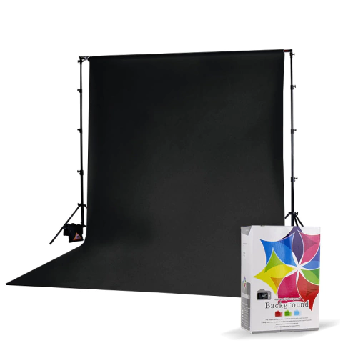 Fundo Infinito Fotográfico Preto FBF-M036 (#6106) - 3m x 6m