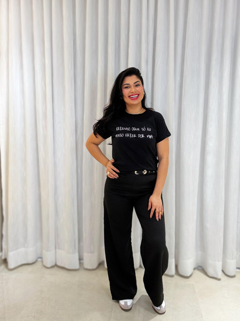 T- Shirt - Fazendo oque só eu posso fazer por mim! - “Veste P e M” Seca Fran 002U - comprar online