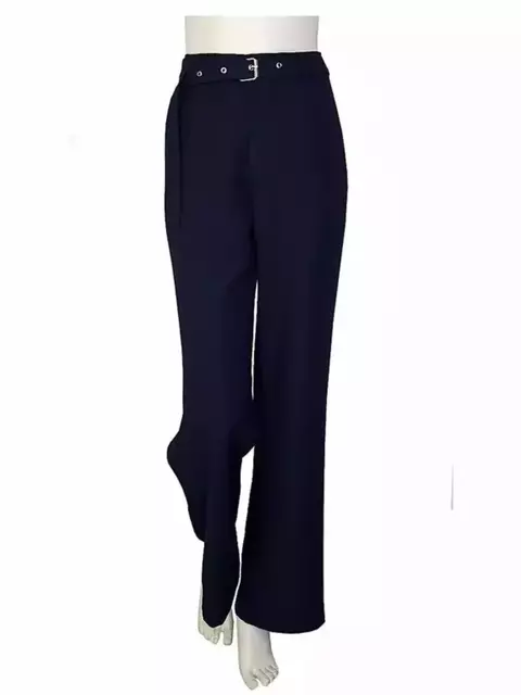 Calça Pantalona Com Cinto -13892 - comprar online