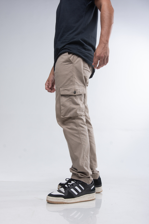 Pantalon Cargo- Beige DROPN1