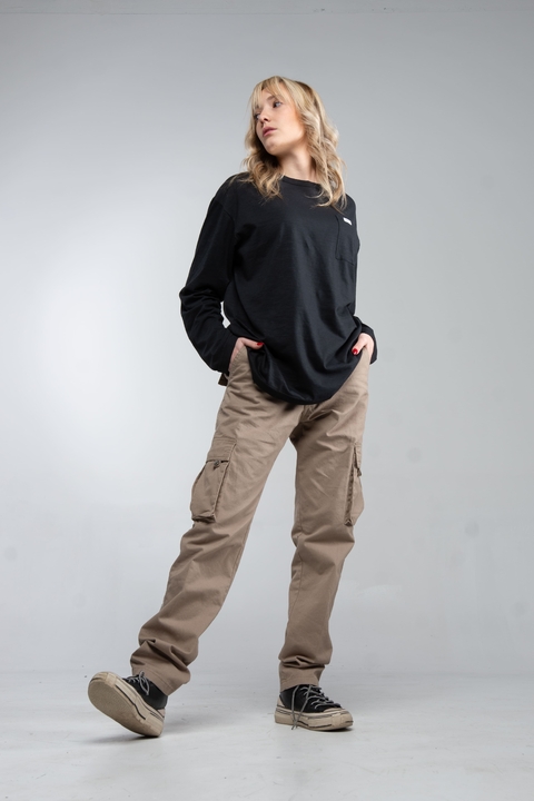 Pantalón Cargo - Beige DROPN2