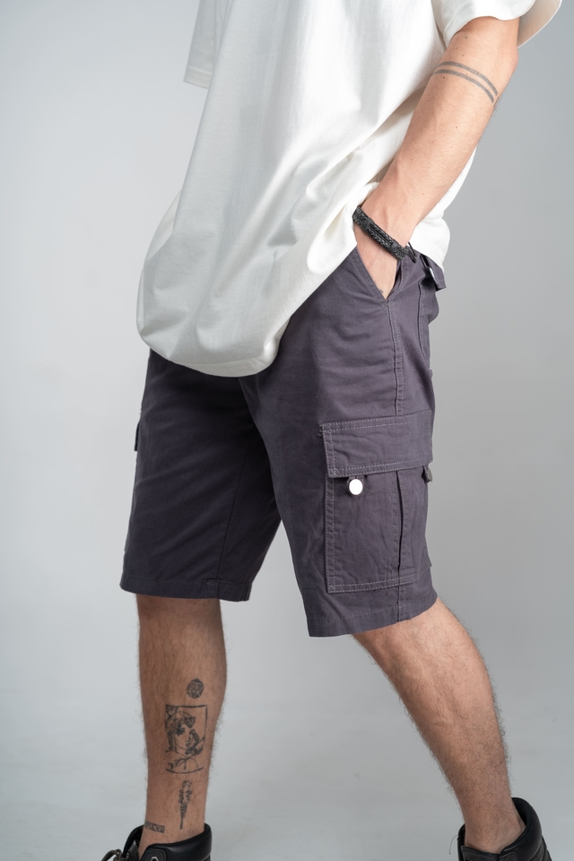 Bermuda Cargo - Gris Topo thumbnail 2