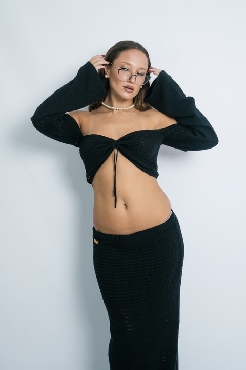 TOP GRETA NEGRO - comprar online