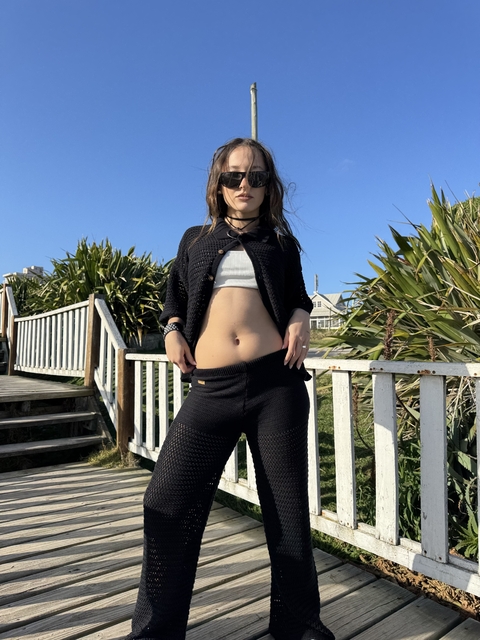 CHAQUETA MYKONOS NEGRO