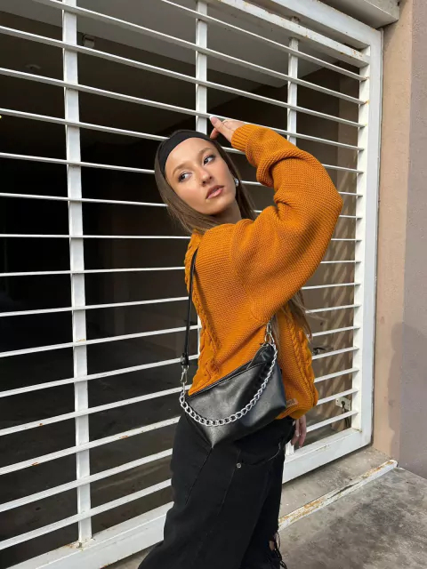 SWEATERS ATENAS MOSTAZA