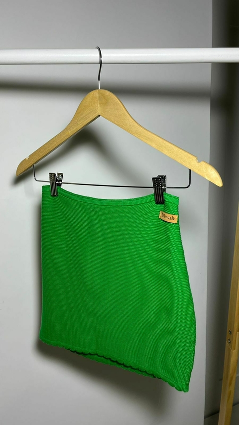 MINI TEJIDA VERDE