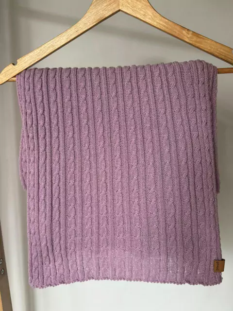 BUFANDON BRIDA CLASICO LILA