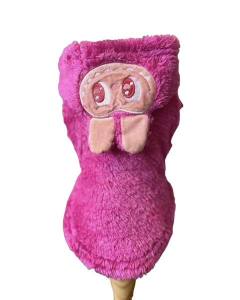 Capa Labubu Pink para cachorro e gato