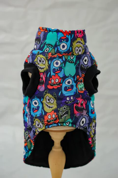 Imagem do Colete Puffer Monstrinho para cachorro e gato