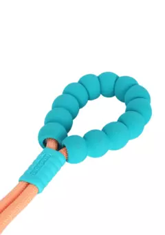 Guia Longa Bubble 2 em 1 para cachorro - Salmão - comprar online