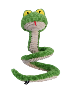 Pelúcia Cobra de Mola QMonster Verde para cachorro na internet
