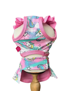 Biquini Unicórnio para cachorro na internet