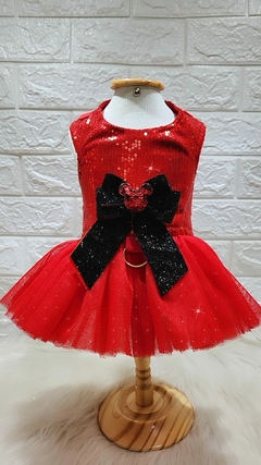 Vestido Peitoral Natal com Laços Removíveis para cachorro (acompanha guia) na internet
