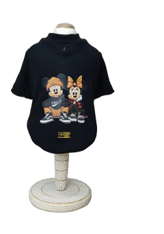 Camiseta Vintage Preta para cachorro e gato - comprar online