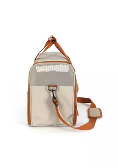 Bolsa de Transporte Bege Up4you para cachorro e gato