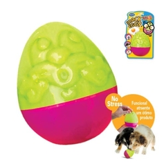 Brinquedo Totóys Snack Egg Porta Petisco para Cachorro