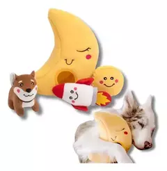 Pelúcia Interativa Zippy Paws Burrow - Lua com Foguetes - comprar online