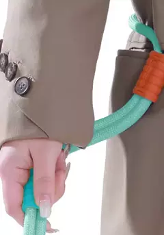 Guia Longa Bubble 2 em 1 para cachorro - Verde na internet