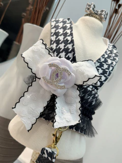 Colete Cropped Pied de Poule Inspiração para cachorro e gato - comprar online