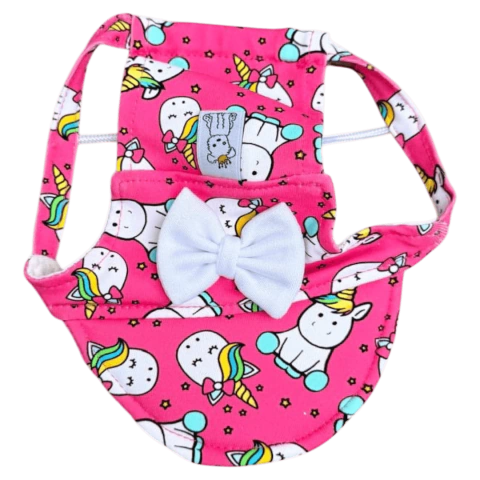Boné Unicórnio Pink para cachorro e gato