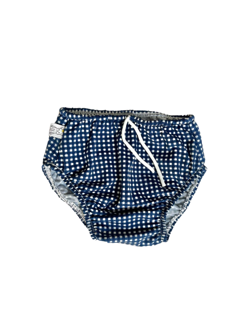 Sunga Xadrez Azul para cachorro