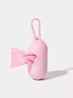 Dispenser Cata Caca Flor Cerejeira VETRESKA (Kit 1 Dispenser + 1 Rolo) - loja online