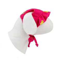 Boné Patinhos Pink para cachorro e gato