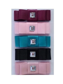 Cartela Laço de Fita Luxo adesivo c/ 10 unidades – Cores Sortidas – Medidas do adesivo: L:5 x A:1,5cm - comprar online