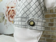 Jaqueta Delicate Mescla Blusa Branca para cachorro e gato na internet