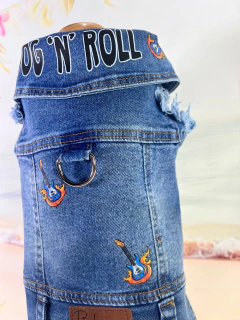Colete Jeans Dog`N`Roll para cachorro e gato - comprar online