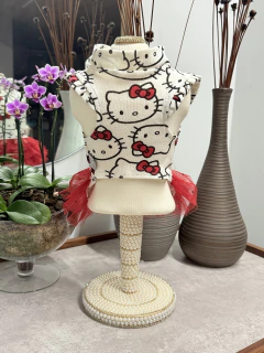 Regatinha Hello Kitty Lacinho Tutu para cachorro e gato - Estilo de Vida Pet