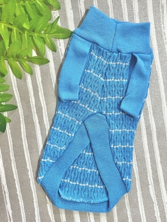 Blusa de Tricô Floquinho Azul para cachorro e gato na internet
