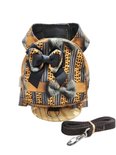 Peitoral Mochila Oncinha Grife para cachorro e gato - comprar online