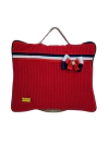 Manta Térmica Bolsa Veludo Vermelho Dudog Vest para cachorro e gato