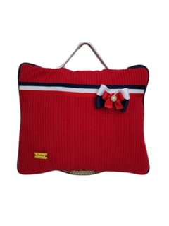 Manta Térmica Bolsa Veludo Vermelho Dudog Vest para cachorro e gato