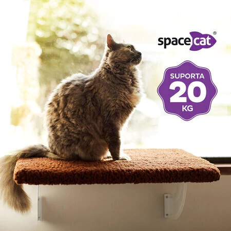 SpaceCat Jupiter - prateleira de janela para gato - Gatton