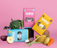 Petisco natural para cães sabor peixe com ervas finas WOW Pet Food - Estilo de Vida Pet