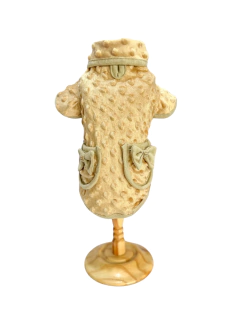 Casaco Bubble Gold Lacinhos para cachorro e gato - comprar online