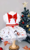Vestido Princesa Polo Norte para cachorro e gato