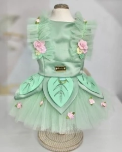 Fantasia Pet - Vestido Sininho (Tinker Bell) para cachorro e gato - Estilo de Vida Pet