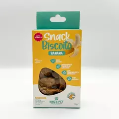 Biscoito de Banana Vegano para cães - 70g - Estilo de Vida Pet