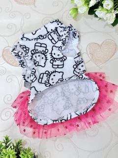 Regatinha Hello Kitty com Tutu para cachorro e gato na internet
